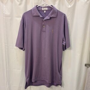 Peter Millar Summer Comfort Golf Polo, size Medium. PLAYERS logo!